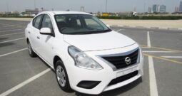 NISSAN SUNNY 2019 WHITE MID OPTION