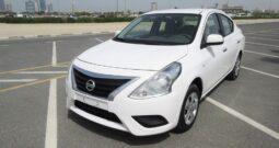 NISSAN SUNNY 2019 WHITE MID OPTION