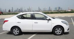 NISSAN SUNNY 2019 WHITE MID OPTION