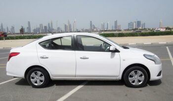 NISSAN SUNNY 2019 WHITE MID OPTION full
