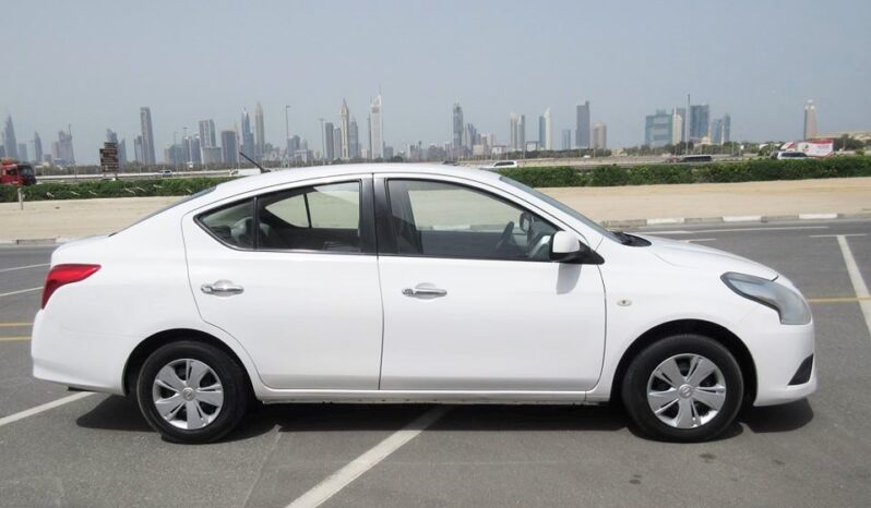 NISSAN SUNNY 2019 WHITE MID OPTION full