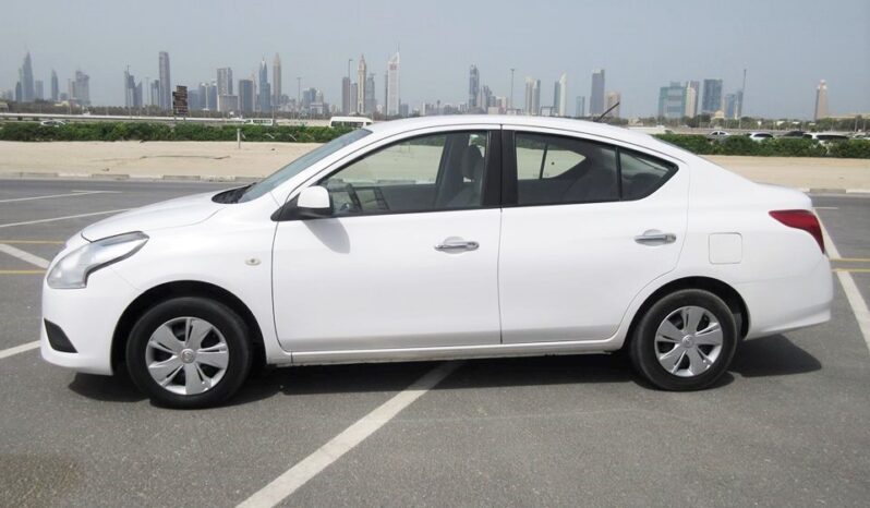 NISSAN SUNNY 2019 WHITE MID OPTION full
