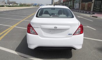 NISSAN SUNNY 2019 WHITE MID OPTION full