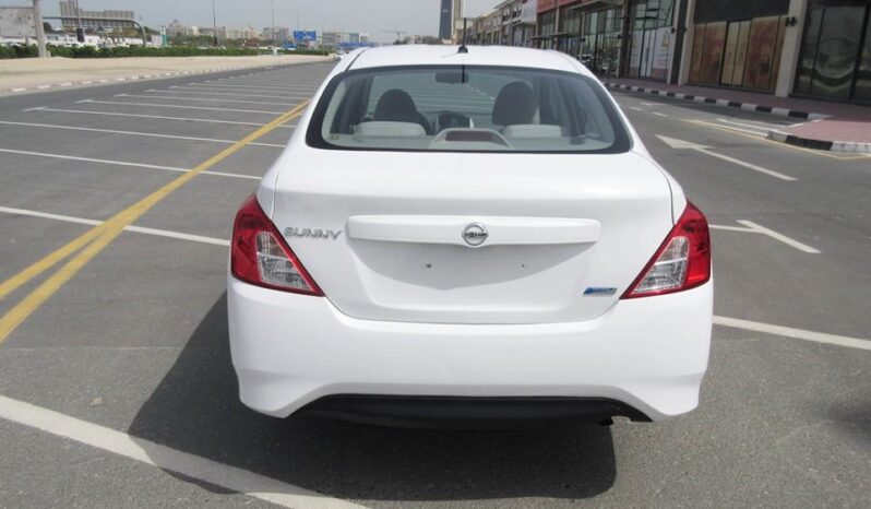 NISSAN SUNNY 2019 WHITE MID OPTION full