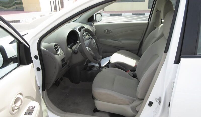 NISSAN SUNNY 2019 WHITE MID OPTION full