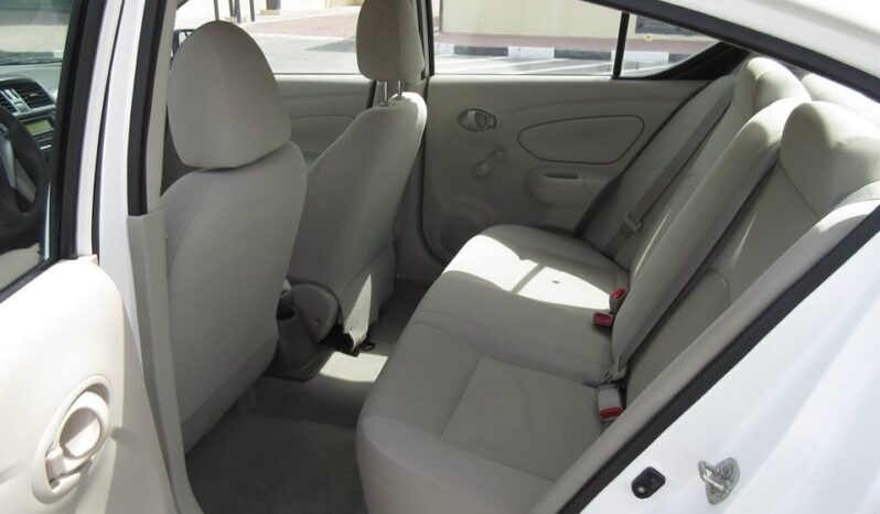 NISSAN SUNNY 2019 WHITE MID OPTION full