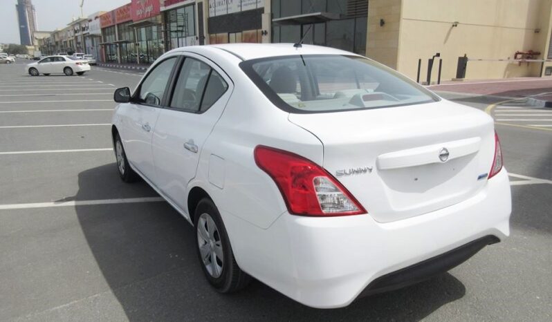 NISSAN SUNNY 2019 WHITE MID OPTION full