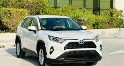 RAV4 2019 WHITE HYBRID (1)