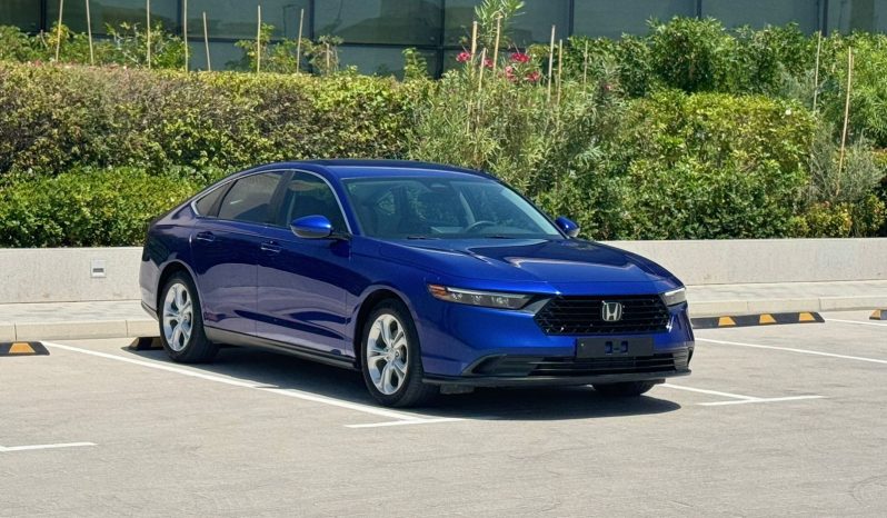 HONDA ACCORD 2023 BLUE
